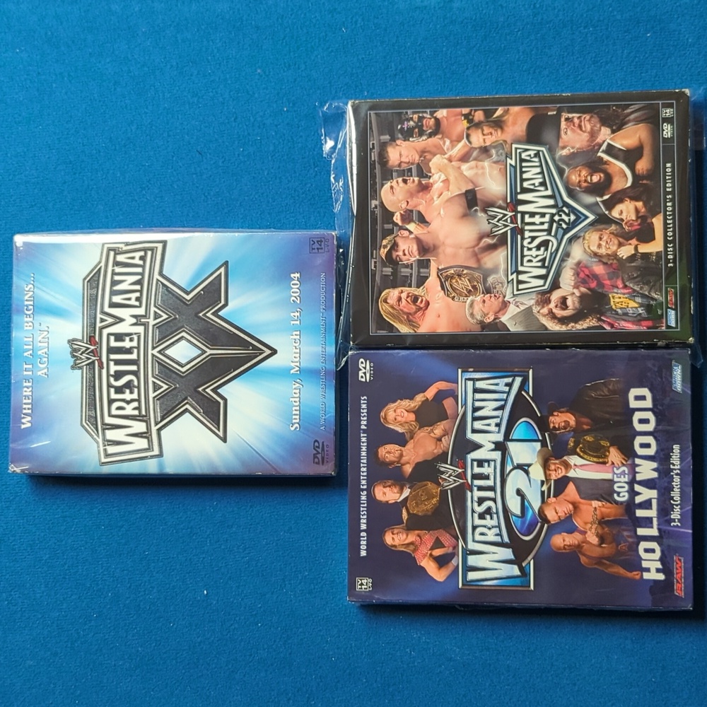 WrestleMania DVD Collection